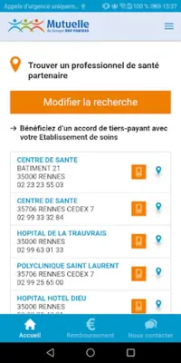 Mutuelle BNP Paribas android App screenshot 5